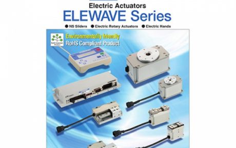 Electric Actuators/Elewave Series – Stepping motor and encoder.